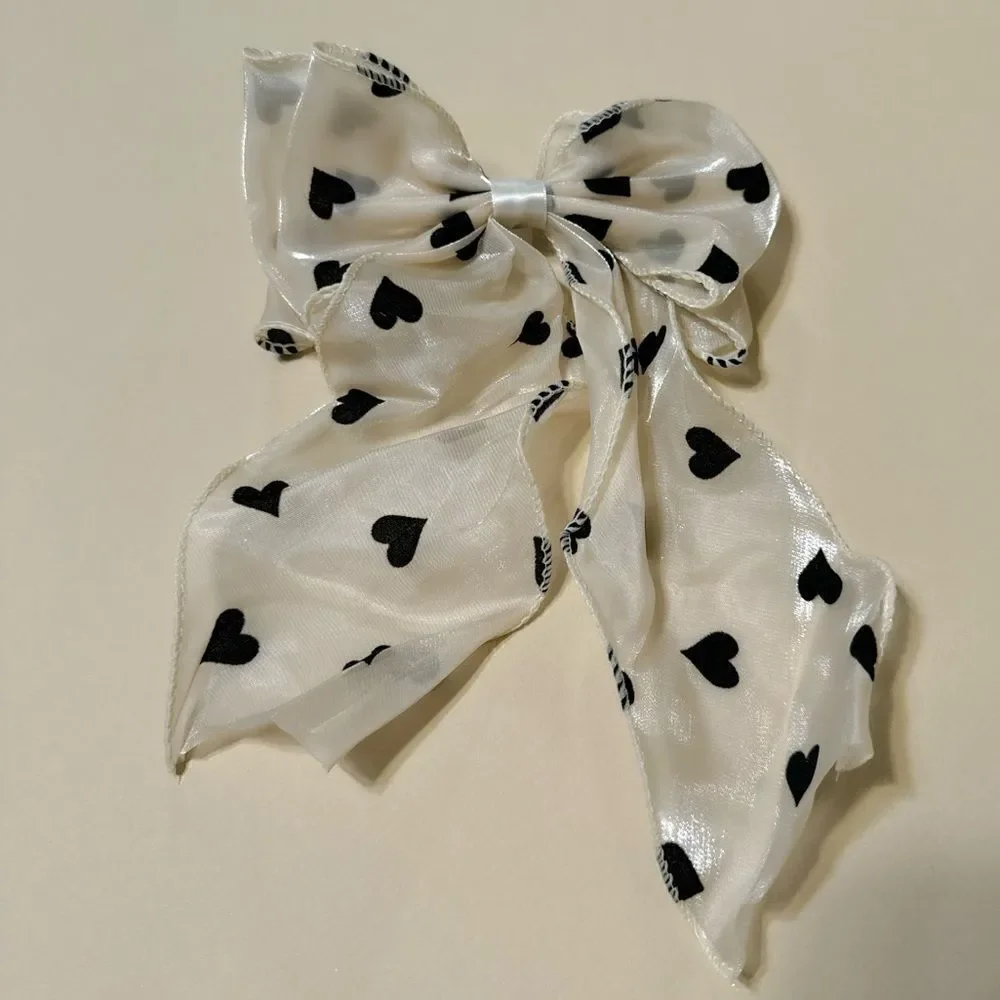 Boho bow hair clip K10